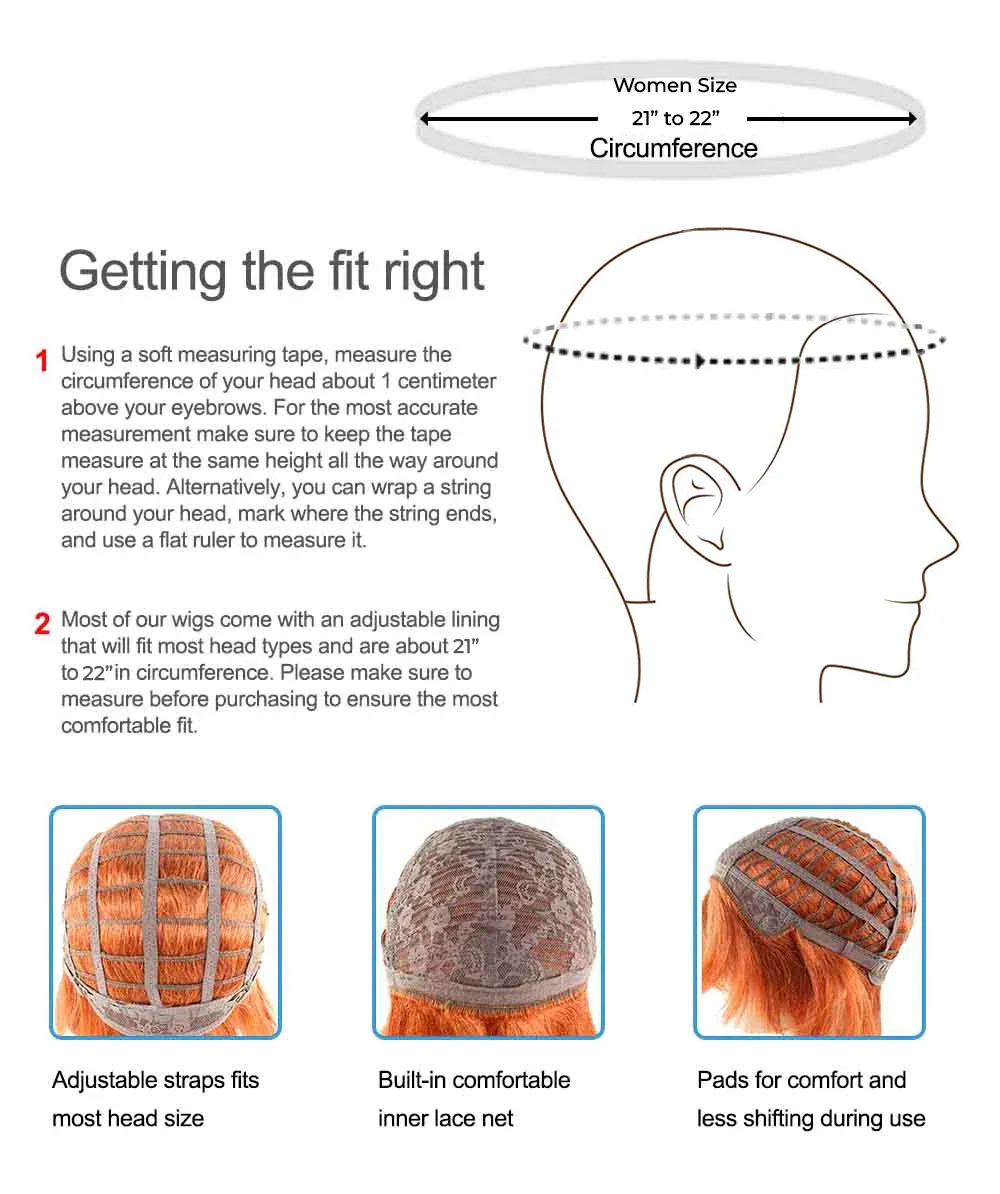 Adult Blonde Doctor Wig | Blonde TV/Movie Wig | Premium Breathable Capless Cap HW-3563