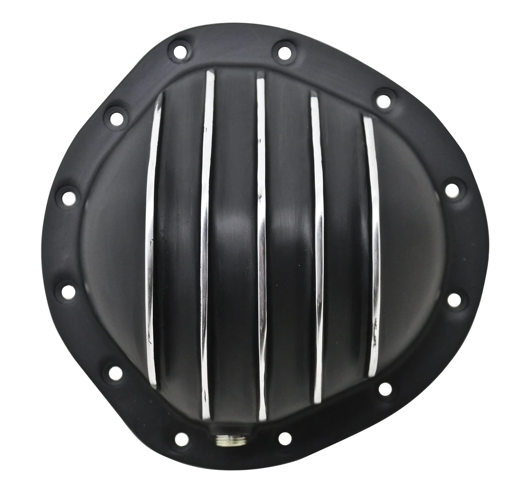 ALUMINUM 1962-82 CHEVY-GMC TRUCK REAR DIFFERENTIAL COVER 8.75" RG 12 BOLT- BLACK