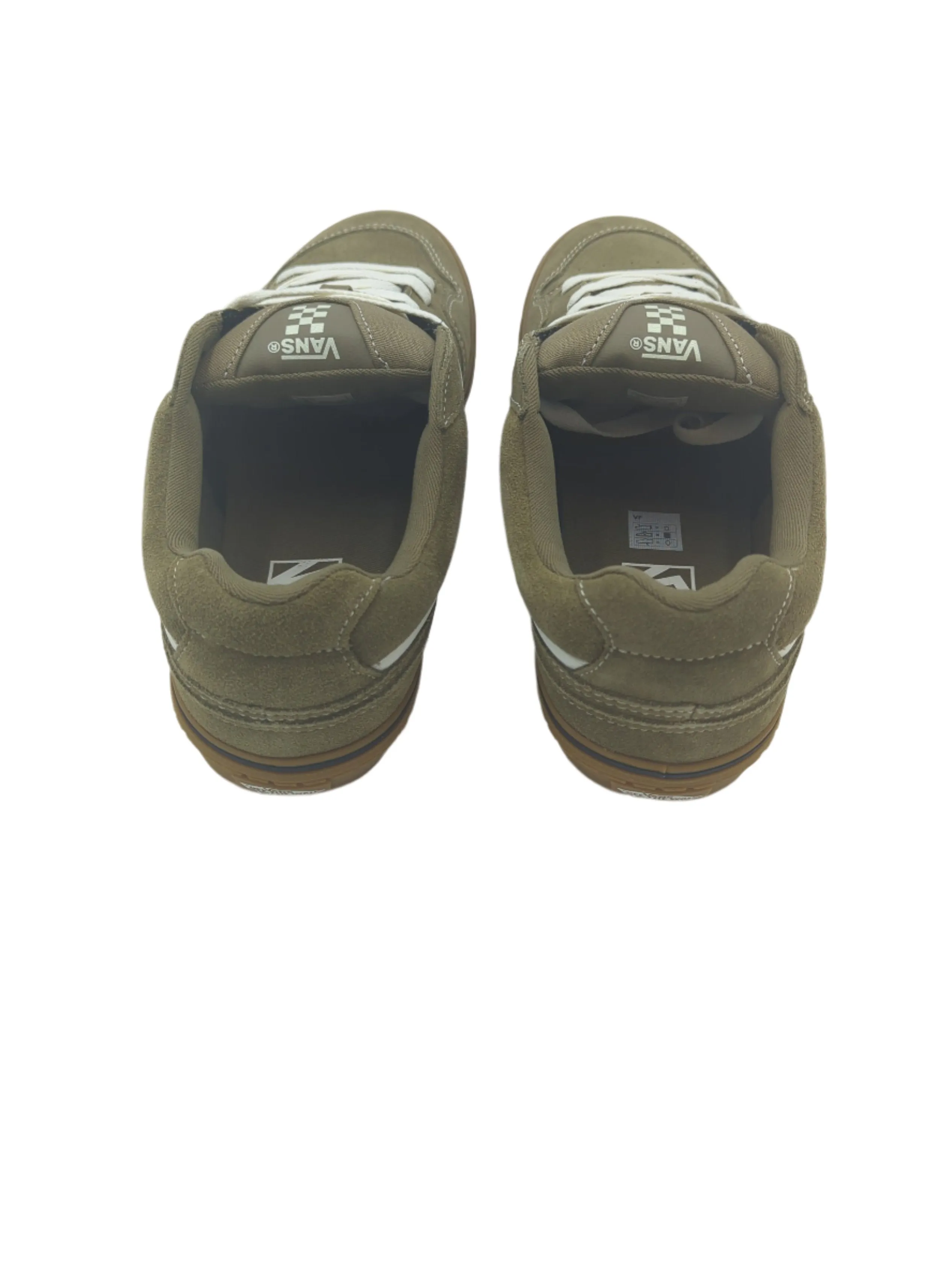 Caldrone Olive Suede Gum Sole Sneaker