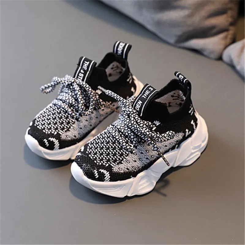 children's wholesale boutique clothing Toddler Color-block Mesh Sport Shoes Wholesale