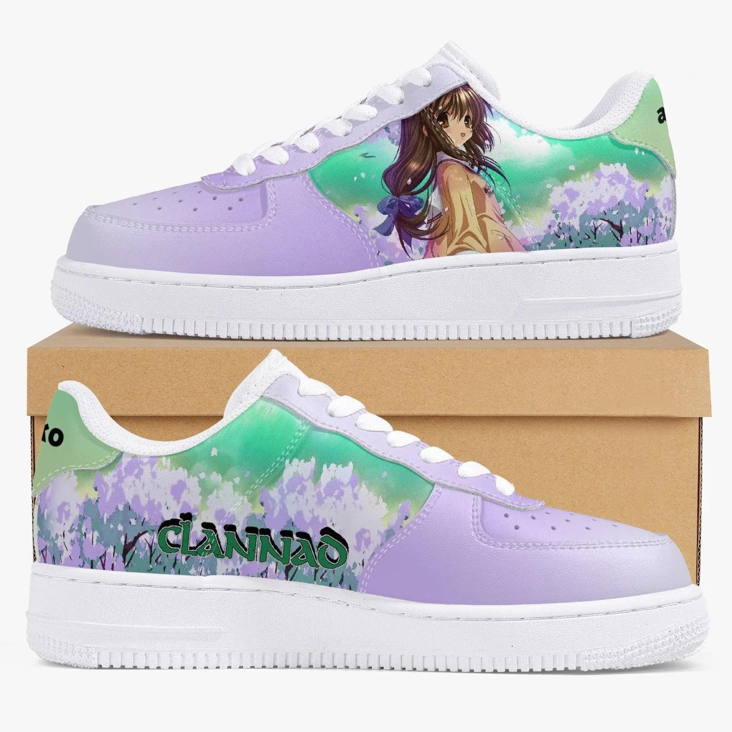 Clannad Nagisa Furukawa Air F1 Anime Shoes