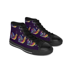 Colorful Snail Women's Classic Sneakers