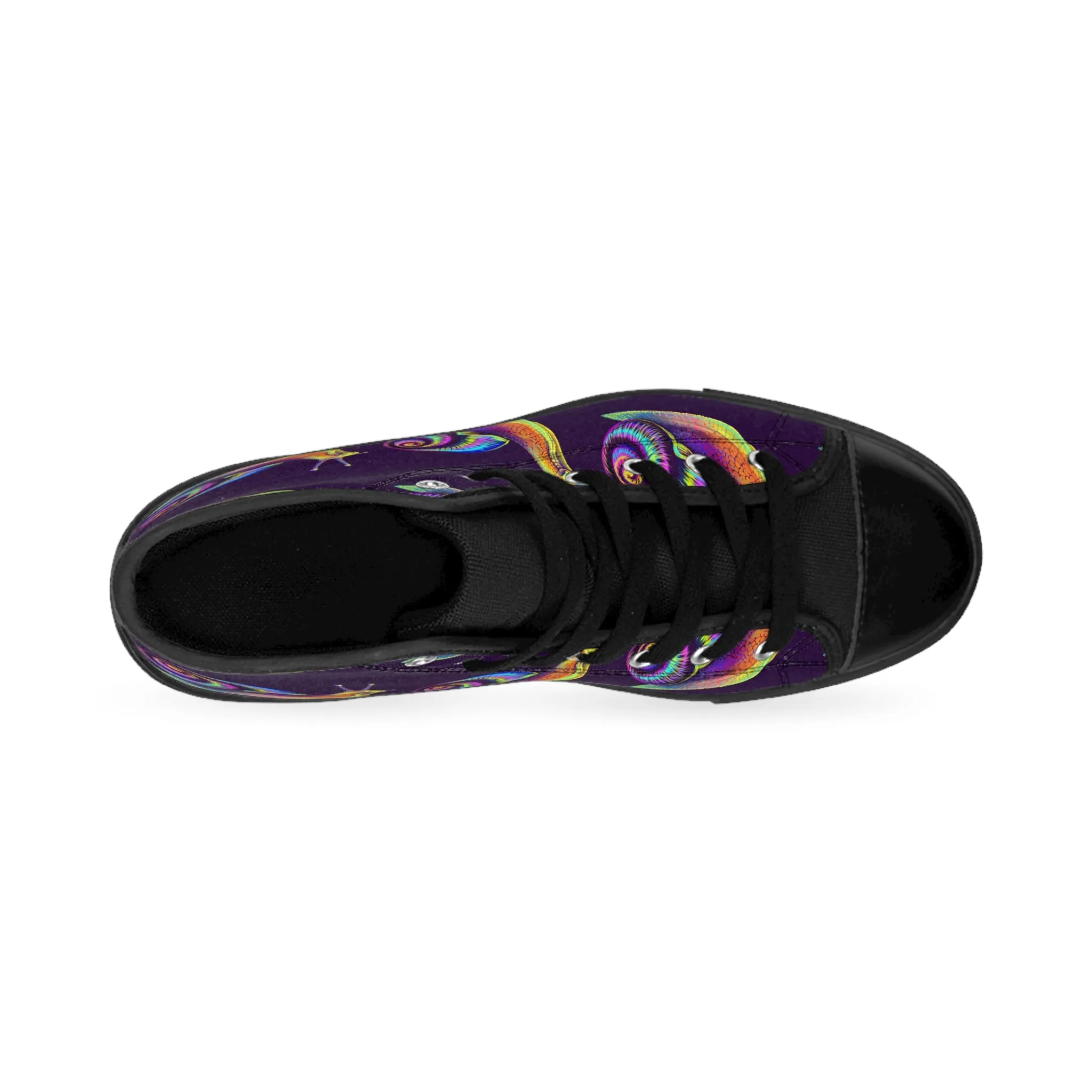Colorful Snail Women's Classic Sneakers