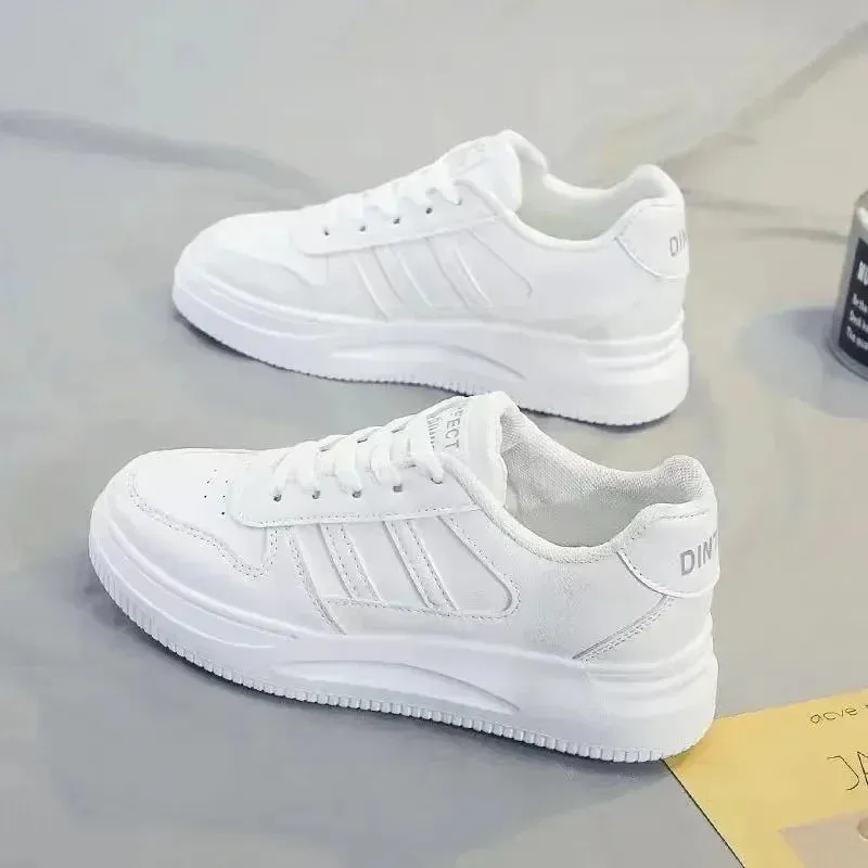 Fiona – Summer Flat Lace-Up Casual Sneakers for Women