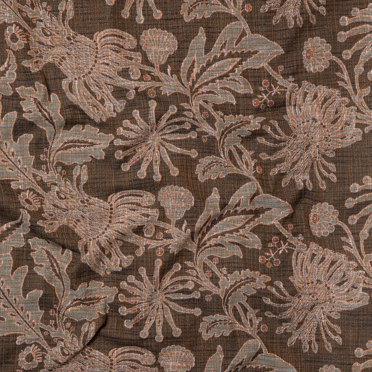Firewheel Rust Furnishing Fabric