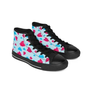 Flying Pink Pig Women's Classic Sneakers