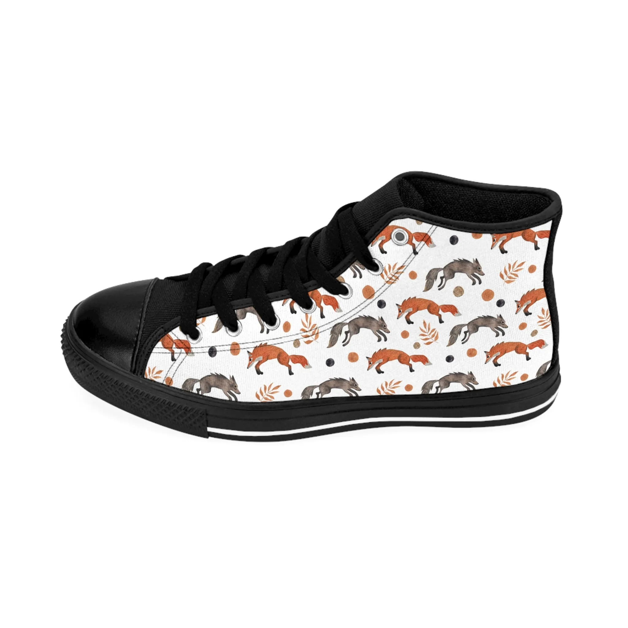 Fox and Wolf Women's Classic Sneakers