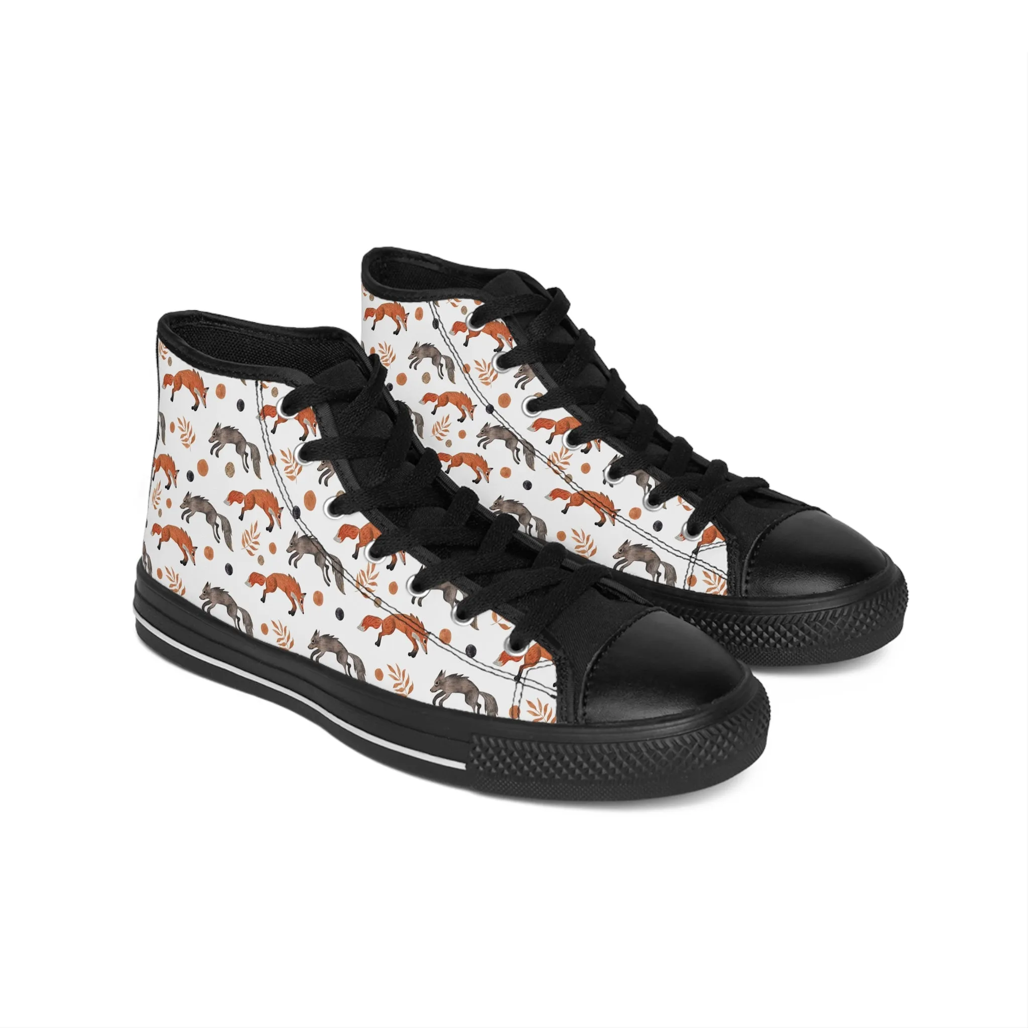 Fox and Wolf Women's Classic Sneakers