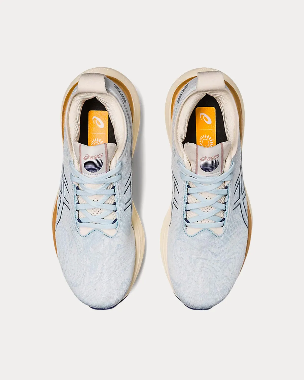 Gel-Nimbus 25 Sky / Cream Running Shoes
