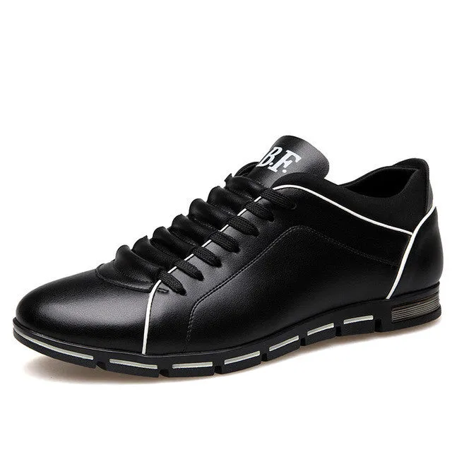 Leisure Luxury Leather Breathable Shoes