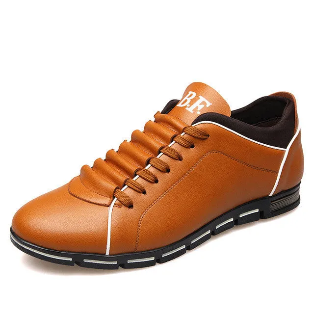 Leisure Luxury Leather Breathable Shoes