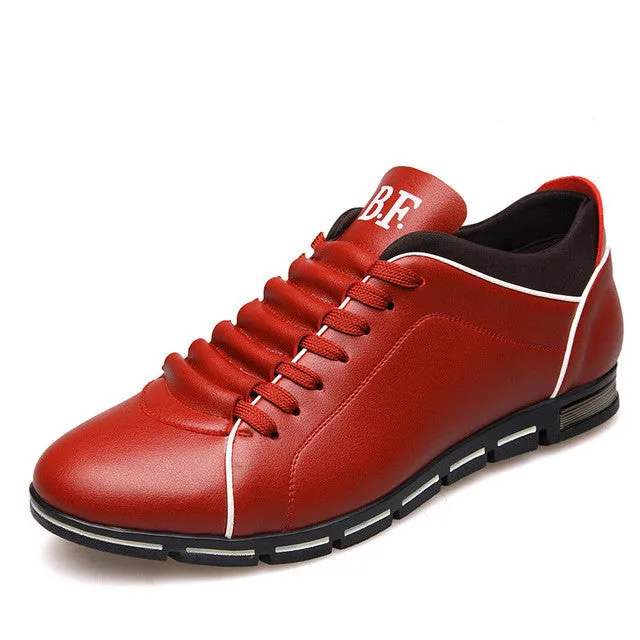 Leisure Luxury Leather Breathable Shoes