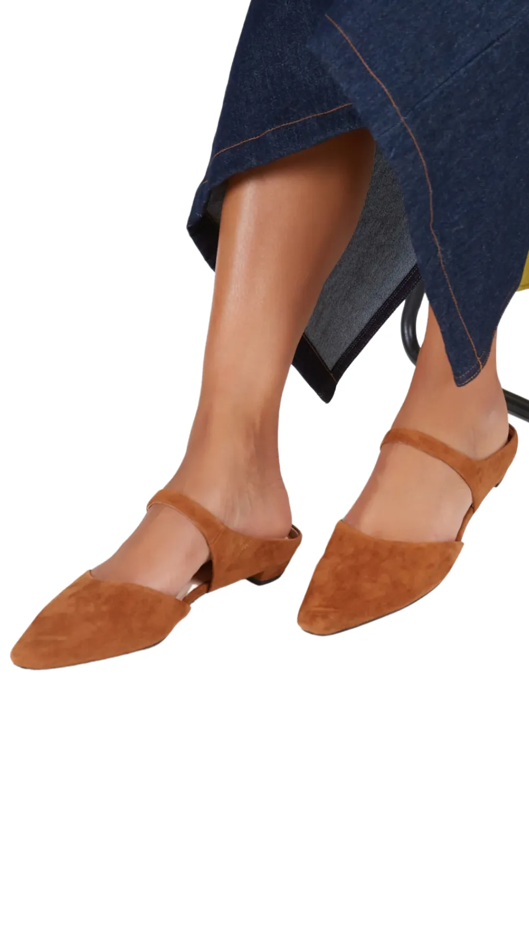 Lourdes Suede Mule