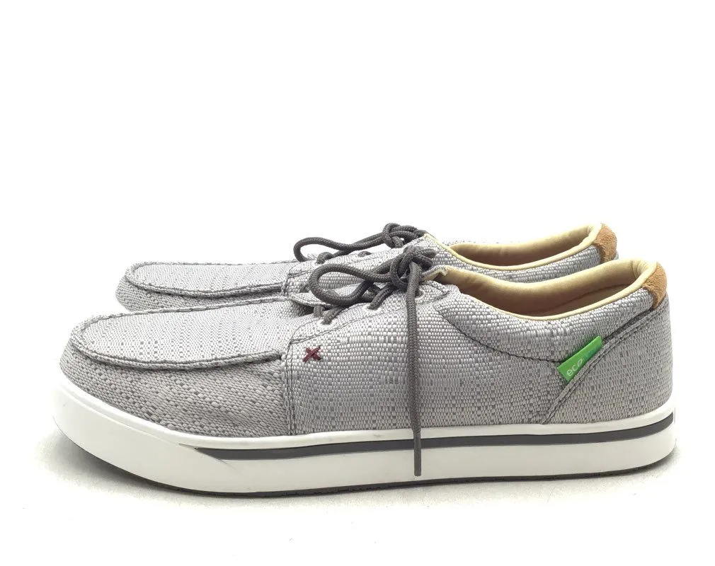 Twisted X Men's Gray Work Kicks Casual Shoes - Size 9.5W