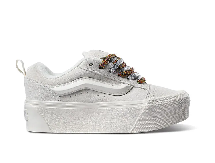 Zapatilla Vans Knu Stack Plataforma Mujer Beige